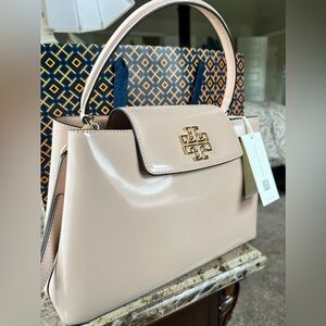 Tory Burch Devon Satchel with Cross body strap